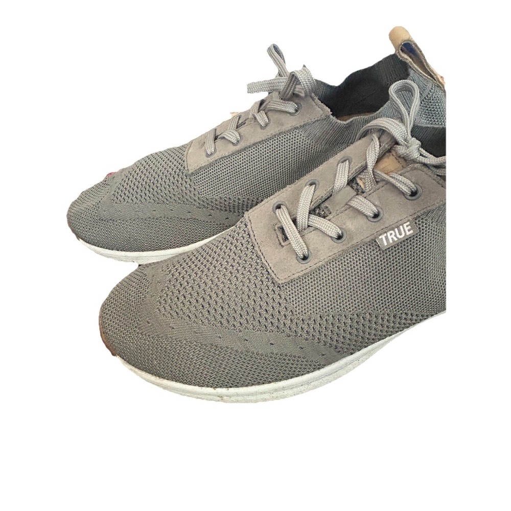 TRUE Linkswear True Knit Men's Spikeless Golf Shoes Grey Size M13